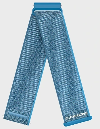 COROS APEX 4 22 mm nailoninis dirželis - mėlynas