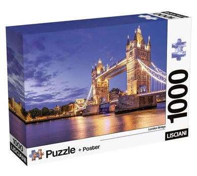 Dėlionė Lisciani Lisciani Tower Bridge 1000 dalys