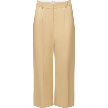 Kelnės moterims, Smėlio, Wide Culotte