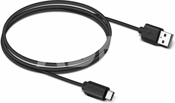 AVACOM DATOVY A NABIJECI USB CABLE - USB TYPE-C, 100CM, BLACK TPC-P10K