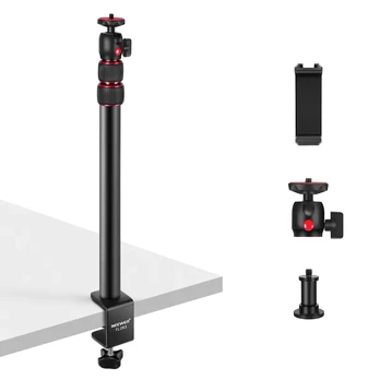 NEEWER TL283, extendable camera desk mount with ball head