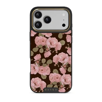 Desert Rose - iPhone 17 Pro Max Case, Elite Dark (MagSafe) / Gold