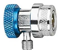 Refco Manufacturing Refco RC01-B - Serviceventil til bil A/C, 1/4'' SAE, Blå