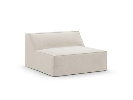 Modul Armless, "Jodie", 1 Seat, 100x102x70, Natural