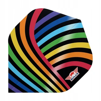Bulls Powerflite D100 Rainbow Dart Plunkšteliai, 3 vnt.