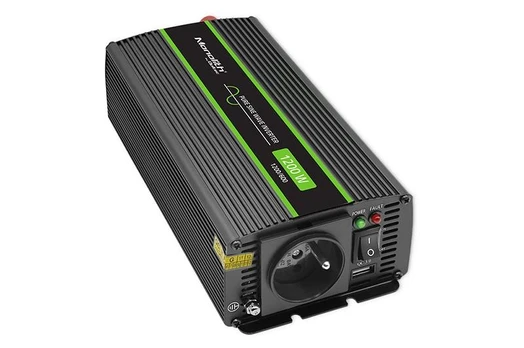 Įtampos keitiklis Qoltec Pure Sine Wave Monolith (51937) 600W 24V