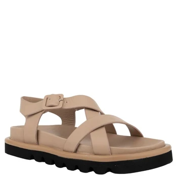 SERGIO MORETTI Basutės moterims, Smėlio, Sandals