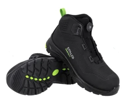 Stalco Perfect Darbo batai SPINNER HIGH S3S, juodi 43 dydis