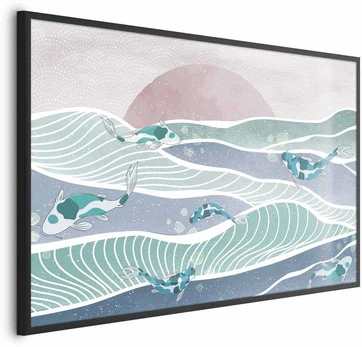 Artgeist Plakatas - Fish on the Waves