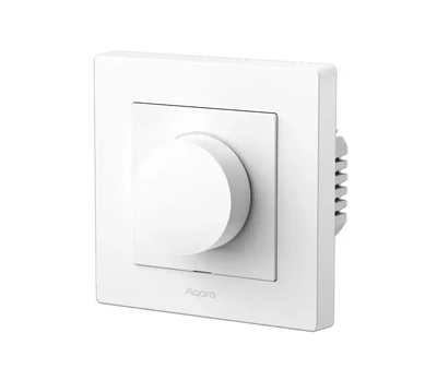 Aqara Dimmer Switch H2 EU Baltas | Ściemniacz światła su pokrętłem | Thread, Zigbee