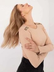 Smėlio spalvos palaidinė kaina
