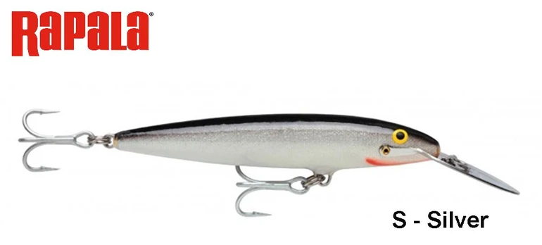 Vobleris Rapala Countdown Magnum CDMAG S Silver 7 cm