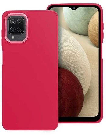Dėklas Oem FRAME Case for SAMSUNG A12 magenta