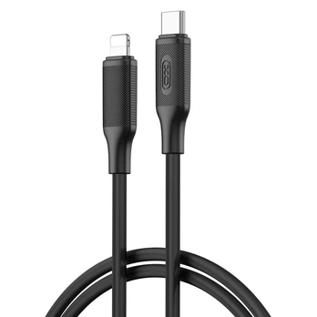 XO cable NB-Q265A PD USB-C - Lightning 1,0m 27W juodas