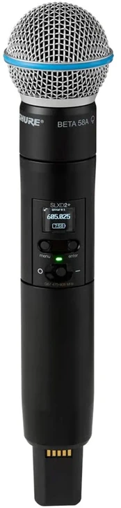 Shure SLXD24D+E/B58 - Podwójny system belaidis su kapsułami Beta 58