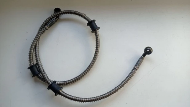 7000-080120 LOWER FLUID HOSE, FRONT BRAKE ZFORCE Nr.8