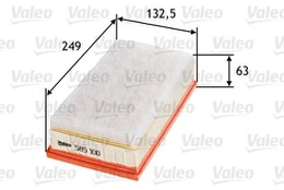 Oro filtras VALEO 585100 kaina