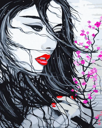 Tapybos rinkinys "A girl with hope"