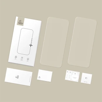 Grūdintas stiklas TECH-PROTECT GLASS FIT+ 2-PACK IPHONE 16 PRO MAX | 17 PRO MAX CLEAR