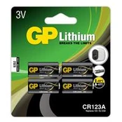 GP Battery GP Baterija LITHIUM BATTERY CR123A Lithium CR 123A, Single-use