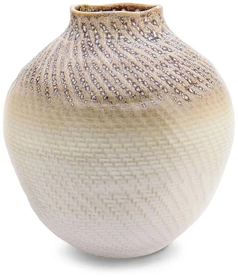 RITUALI DOMESTICI SPOLIA Wazon - 38 x 36 cm, smėlio spalva