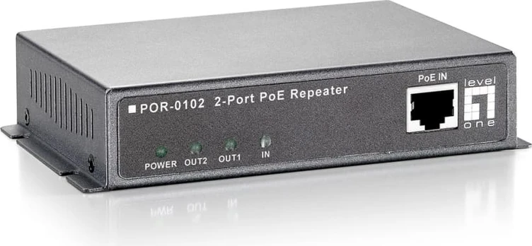 Šakotuvas Level One LevelOne PoE Repeater, 2 Ports, Cascadable