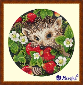 Strawberries SK36 siuvinėjimo rinkinys iš Merejka
