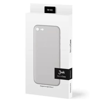 3MK Etui NC iPhone 7 Plus biały white, Natural Case