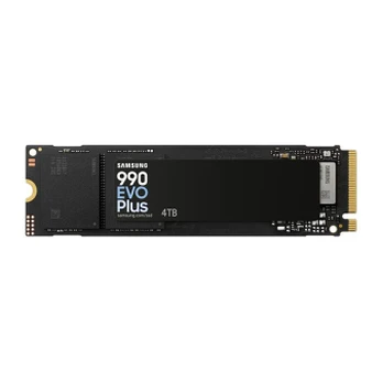 Samsung 990 EVO Plus Solid State Drive SSD / 4 TB / 7150 MB/s / 1350000 IOPS / Black