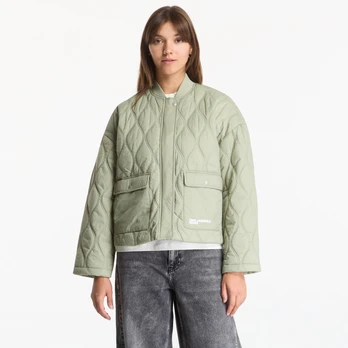 Karl Lagerfeld Jeans Light Quilted Jacket Tea - Dydis M (B3W150222ON Striukės)
