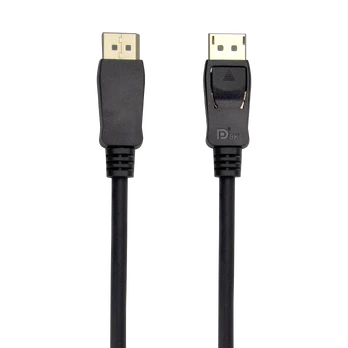DisplayPort DP1.4 lankstus kabelis DELTACO, 3M, juodas / DP-1030D-FLEX / 1903049