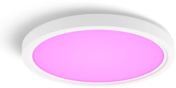 Signify Philips Hue WCA Tento apvalus lubų šviestuvas 42,1 cm, M baltas