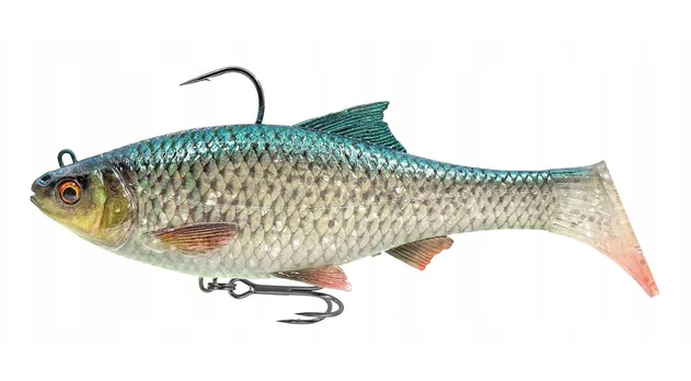 Guminukas Savage Gear 3D Roach RTF FS Green Silver 15 cm