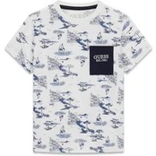 Guess Marškinėliai N6GI03 K8HM4 Balta Regular Fit