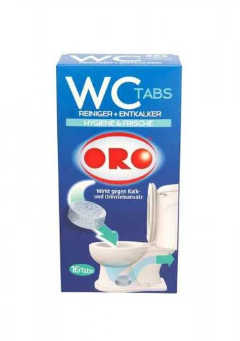 WC valančios tabletės ORO 16vnt x 25g