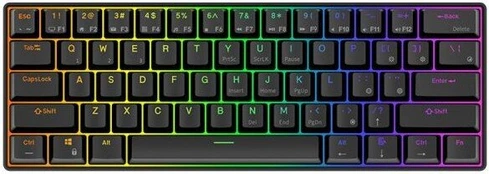 Royal Kludge RK61 TKL, juoda