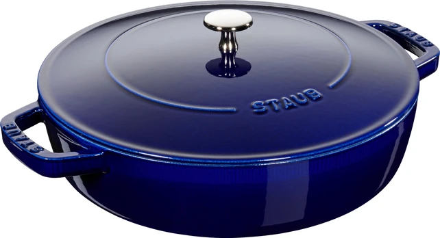 Staub - Universal Pan with Chistera Lid - Dark Blue - 24 cm