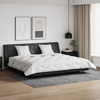Žiemos antklodė 3 pcs Balta 200 x 200 cm Mikropluoštas