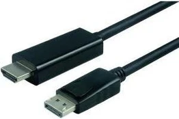 Kabelis Value DisplayPort - HDMI 10m juoda