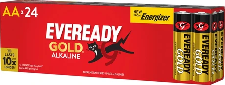 Energizer battery Eveready Gold AA DP24 kaina
