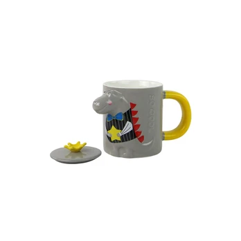Lean Pilkas Dinosaur Infuser Puodelis 400 ml
