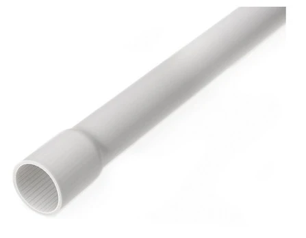 PVC vamzdis 25mm su išplatintu galu 3m (15)