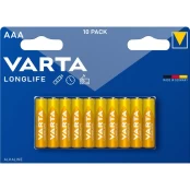 Elementai VERBATIM 3740821 LONGLIFE MICRO,LR03,10vnt kaina