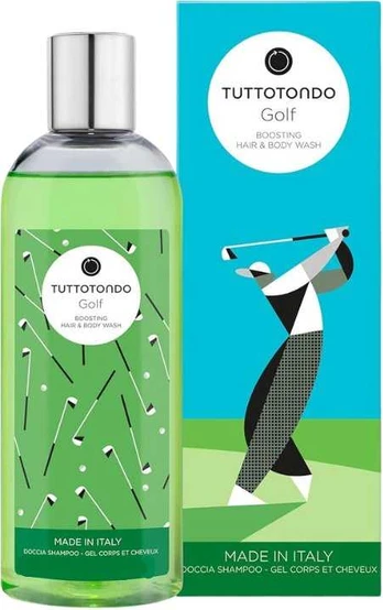 Tuttotondo Golf Boosting Shower Gel & Shampoo 2-In-1, 100 ml