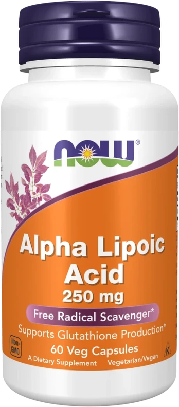 Now Foods Now Alpha Lipolic Acid 250 mg 60 kaps.