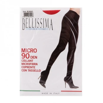 BELLISSIMA MICRO ROSSO raudonos pėdkelnės M | Rosso