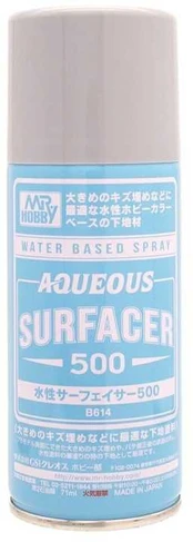 Mr Hobby Mr.Hobby - Aqueous Surfacer 500 gruntas 170ml, B-614