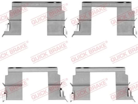 QUICK BRAKE QB109-1783 Brake pad fitting kit