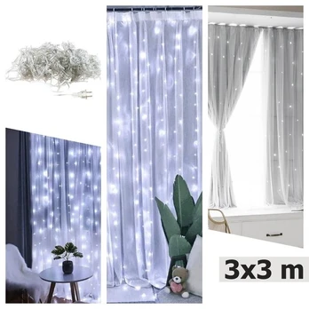 Kalėdinė girlianda, 360 LED, 3 m