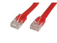 MicroConnect RJ-45/RJ-45 kat.6 1m Raudona (V-UTP601R-FLAT)